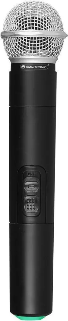 Microfono Senza Fili OMNITRONIC 520.9MHz | Perfetto per Karaoke e Feste