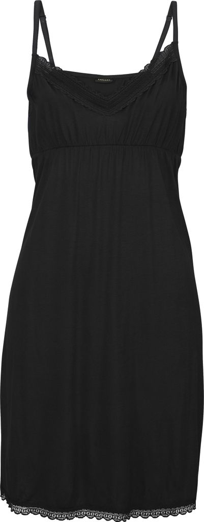 LASCANA Nachthemd schwarz Größe 36/38