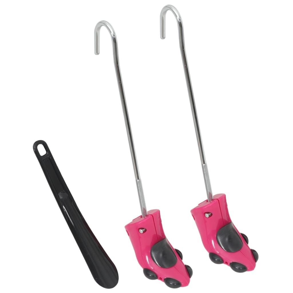 Vidaxl-Schuhspanner mit Schuhdorn EU 34-40 Plastikrosa Image du produit 