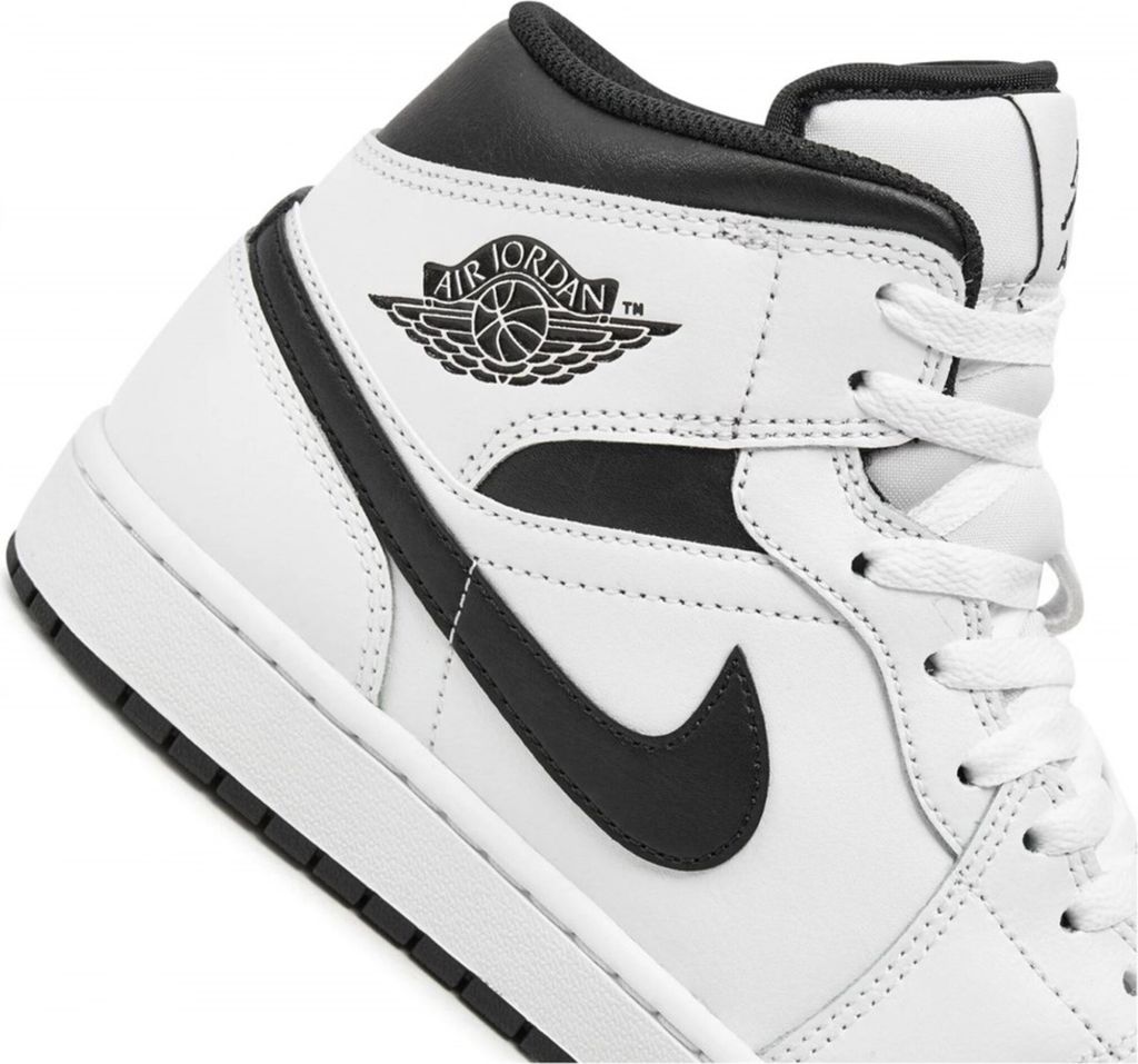 Nike Jordan 1 Mid White Black Reverse Panda - | Kaufland.de