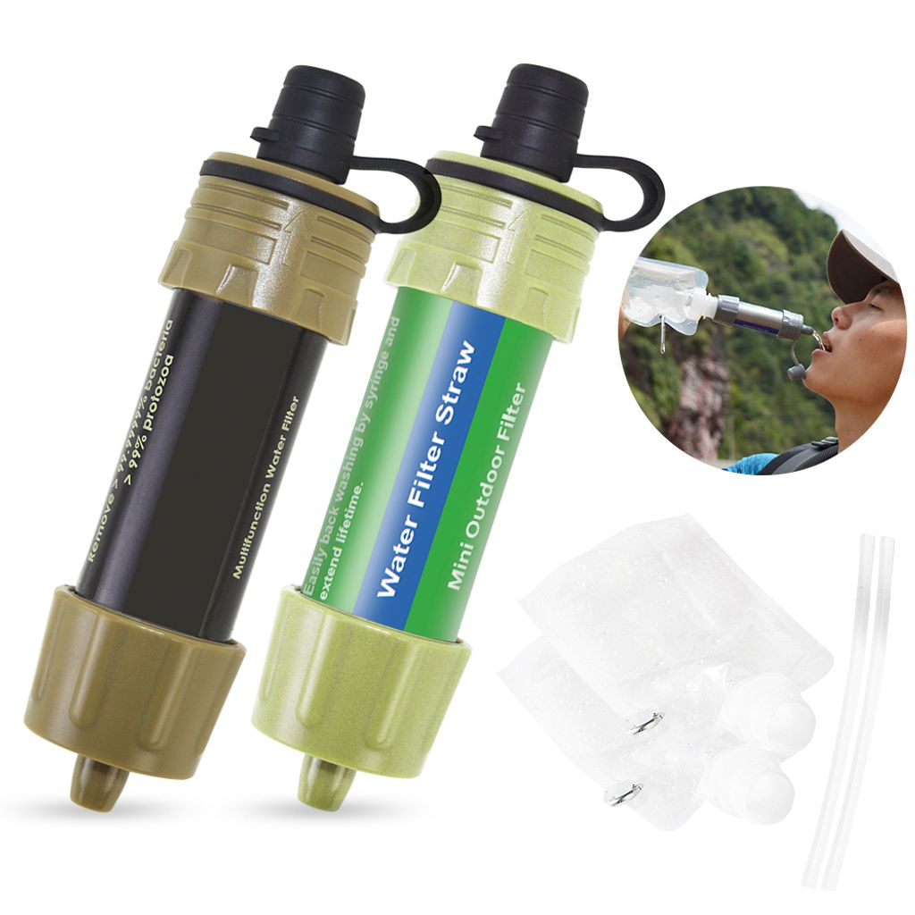 MINI Wasserfilter Wasseraufbereitung Outdoor Water Filter Trinkwasser 
