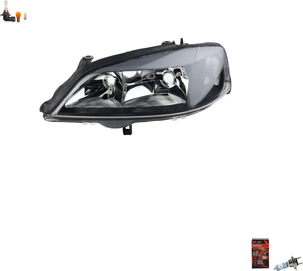 Johns, Fari + Laser Osram Night Breaker adatto per Opel Astra G sinistra 1216289 09194592 09199894 09201950 1216089 1216102 1216106 93175723