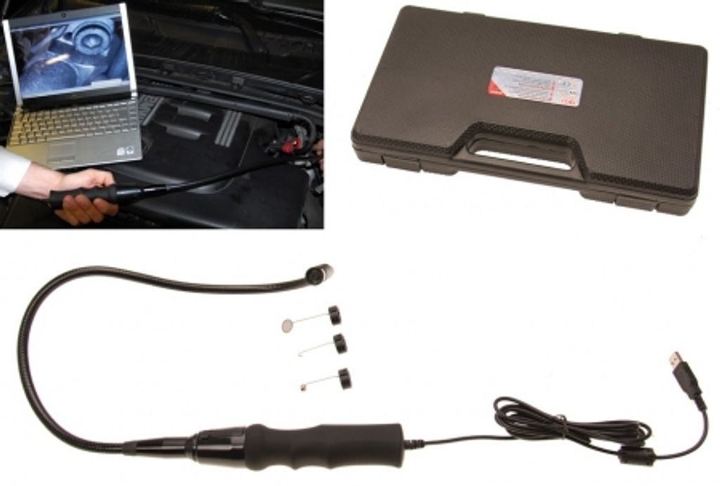 BGS 63220 USB Endoskop mit LED Beleuchtung