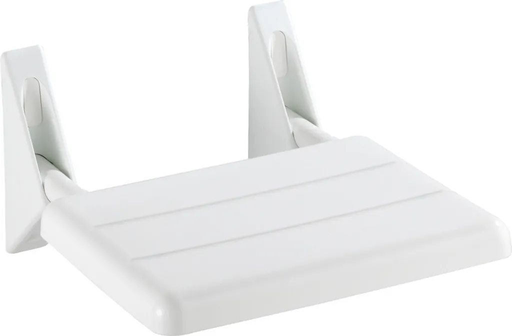 Siège de douche mural pliable pour senior - Tabouret de bain fixe 120kg