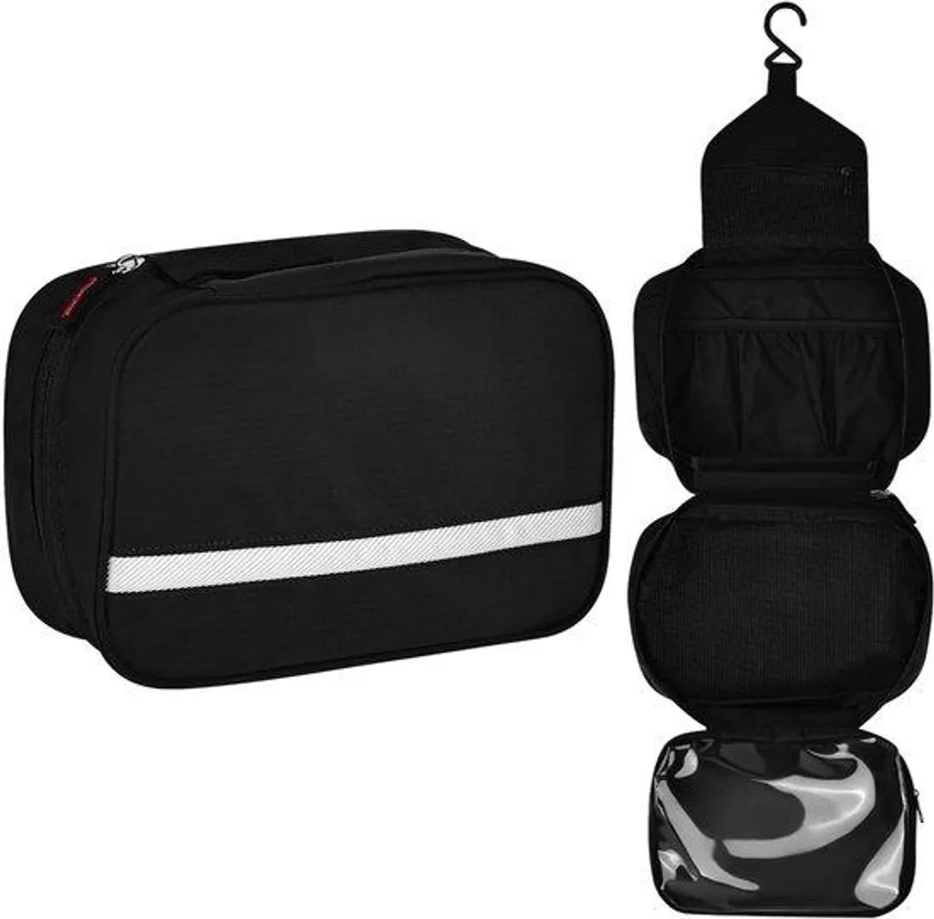 Étagère de rangement toilette noire avec 4 niveaux de stockage - Slim