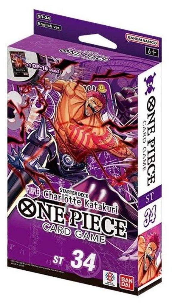 One Piece Card Game - Starter Deck ST-34 – Carte Immagine del prodotto 