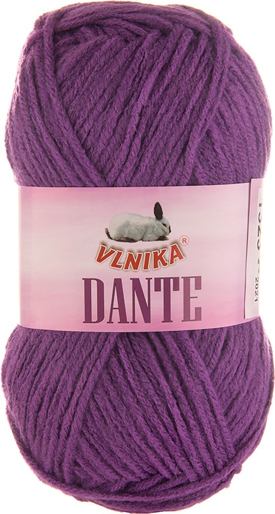 100g Strickgarn Dante Uni und Color Häkelgarn Handstrickgarn Wolle Farbwahl, Farbe:1323 violett