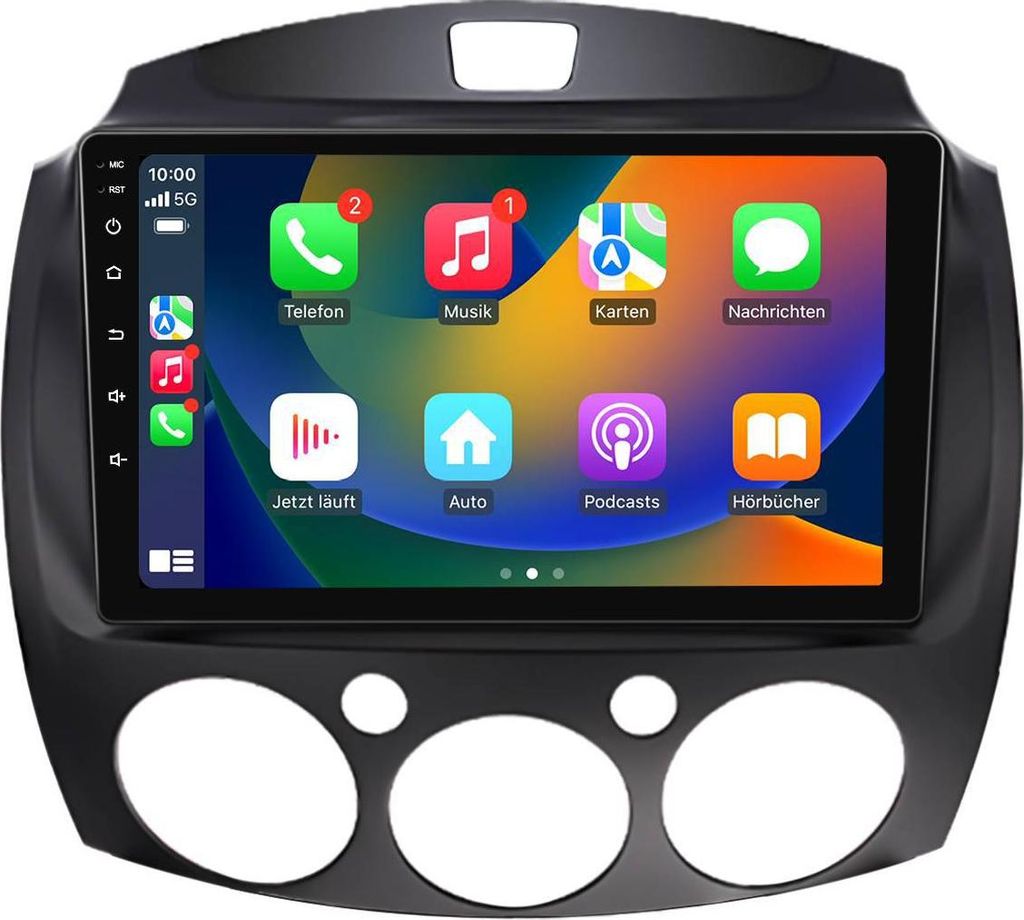 Android autorádio 9 palcov 64 GB pre Mazda 2 2007-2013 Obrázok produktu 
