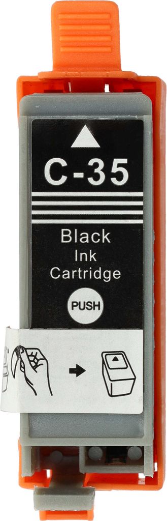 vhbw Tintenpatrone Schwarz kompatibel mit Canon Pixma IP110, IP100P, ip100, IP100v Drucker (kompatibel, 10ml)