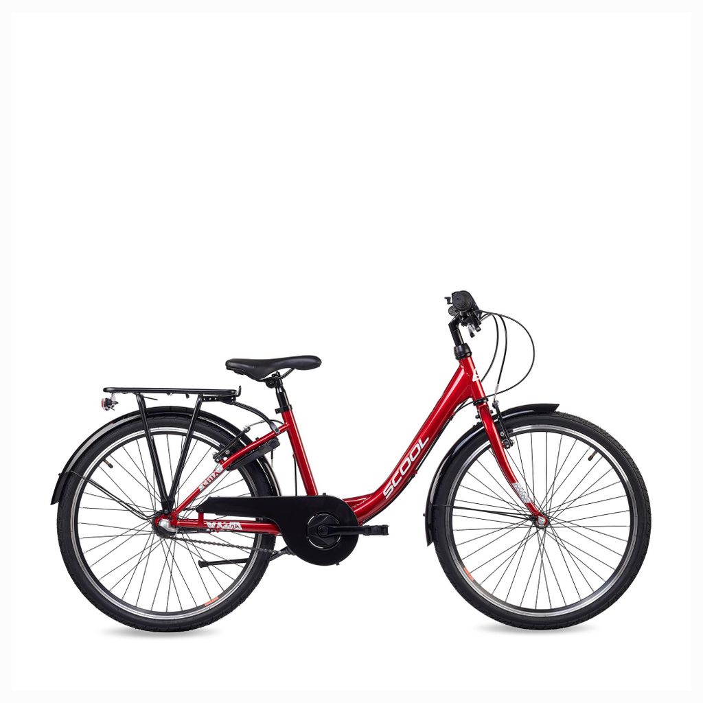 24 Zoll Kinderfahrrad, 3-Gang, Mädchenfahrrad, S’COOL chiX, Produktbild 