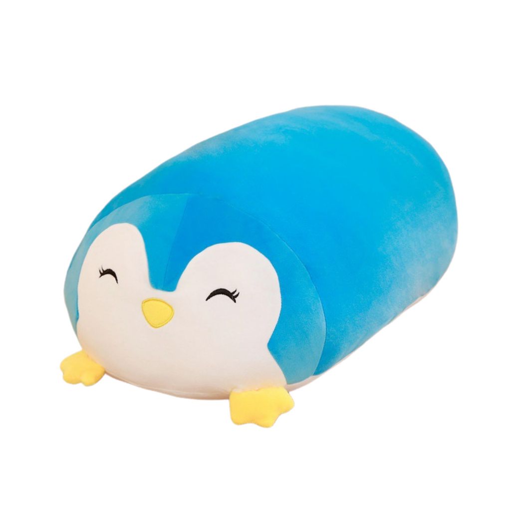 Niedliches Plüschtier-Spielzeug, superweiches, kuscheliges Plüschkissen, perfektes, bezauberndes Geschenk,60cm(Blau)