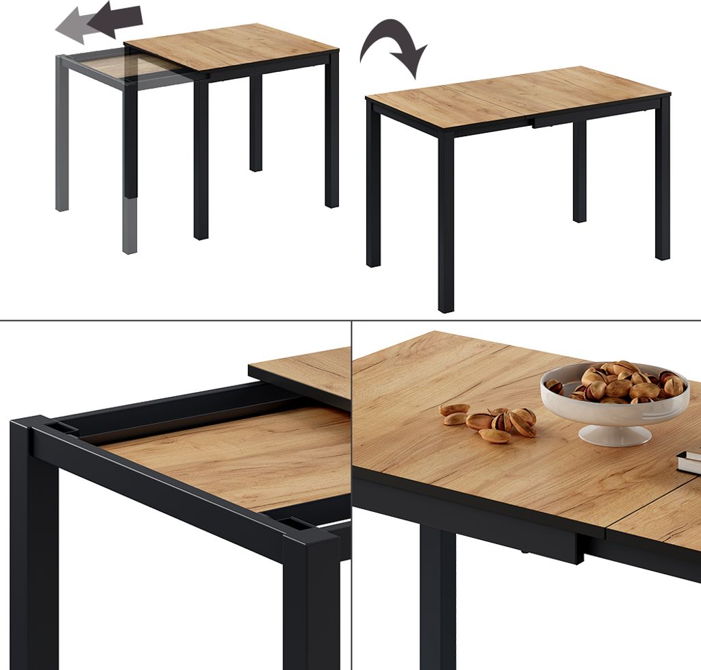 VICCO Couchtisch FYRK Wohnzimmertisch Beistelltisch Produktbild-Vorschau 6