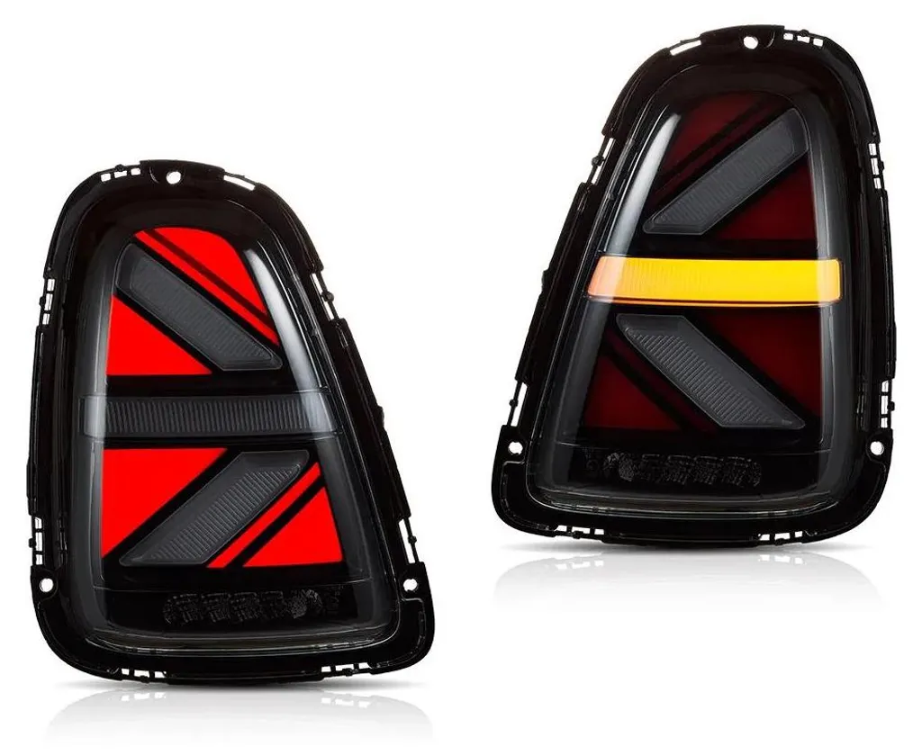 Feux arrière LED séquentiels pour Mini Cooper 2007-2013 finition fumée