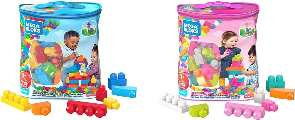 Borsa per blocchi da costruzione Mega Bloks colorata (60 Immagine del prodotto 
