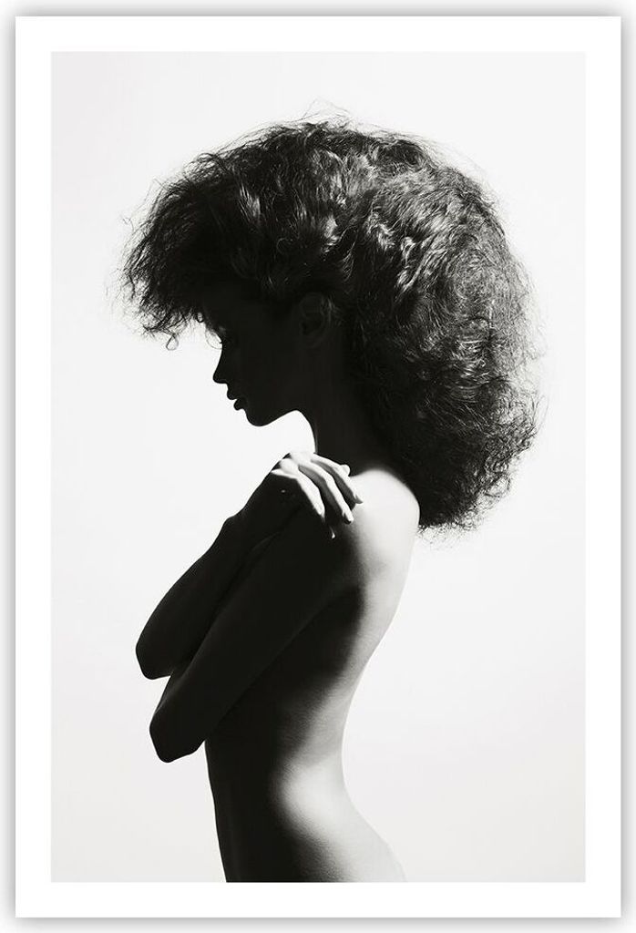 Poster - Poster ohne Rahmen - Frau Nacktheit Körper - 61x91,5 cm - Wand Bild - Wanddeko - Wandbilder - Kunstposter - Wandposter - Bilder - Kunstdr...