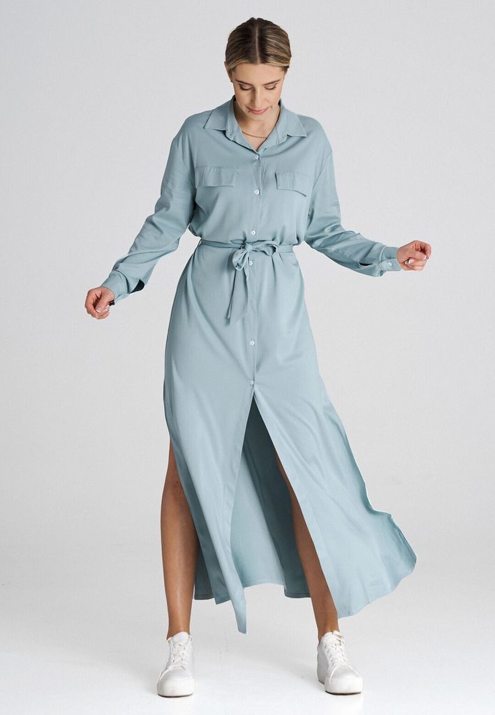 Figl Maxikleid für Frauen Perou minze M