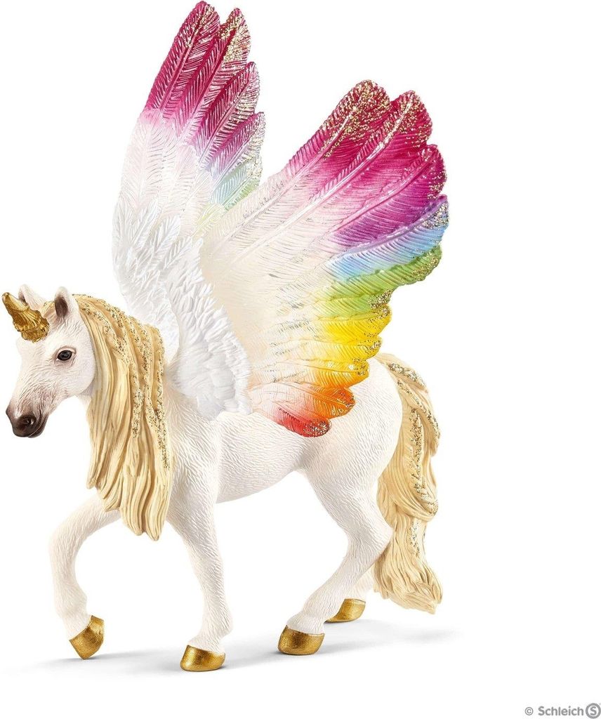 Geflügeltes Regenbogeneinhorn Produktbild 2