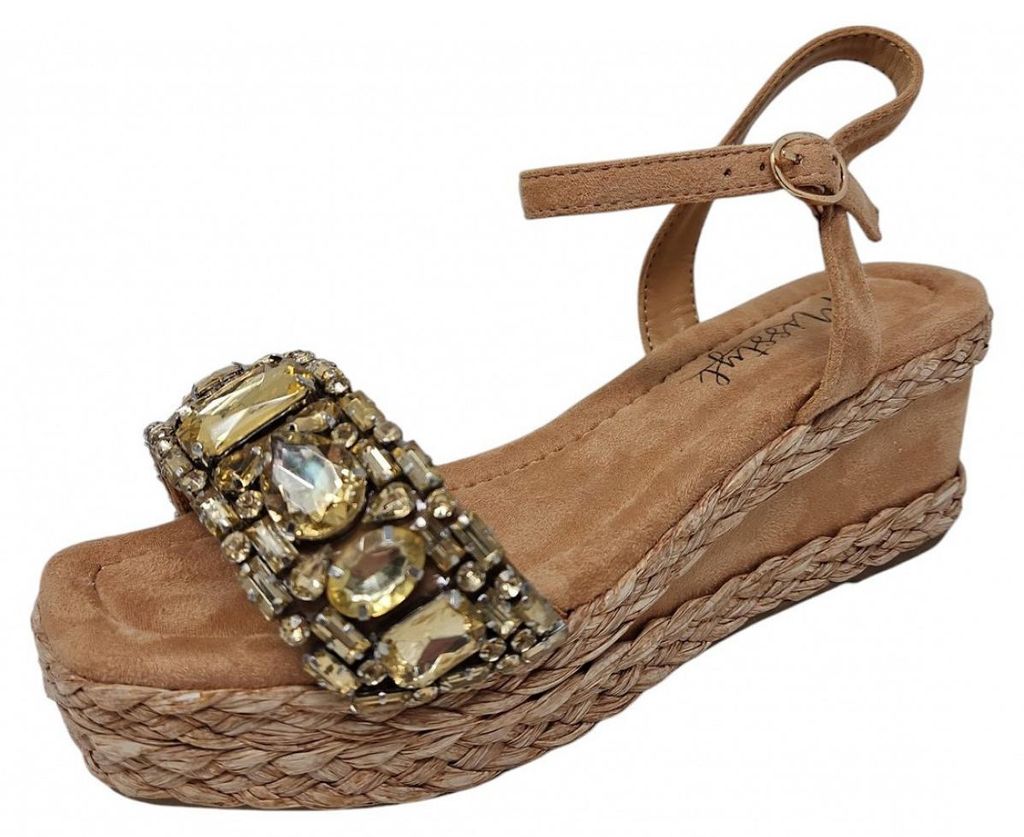 Misstyle by Laura Vita Sandalette Beige in Gr. 41