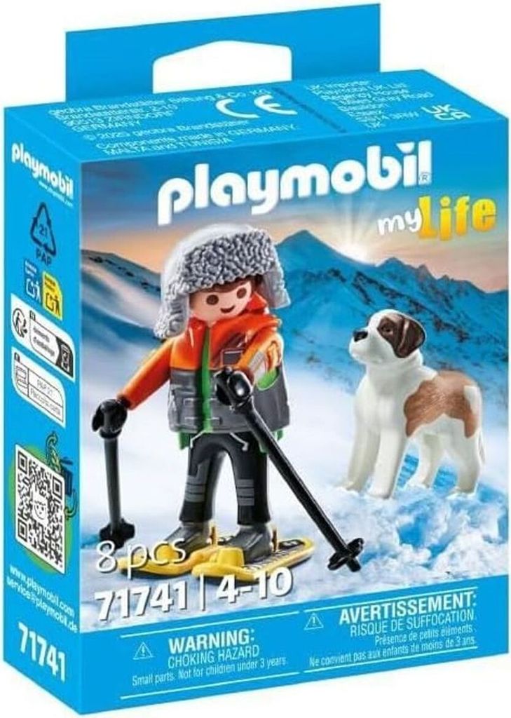 PLAYMOBIL PLAYMOBIL 71741 Randonneur avec Saint-Bernard Image du produit 