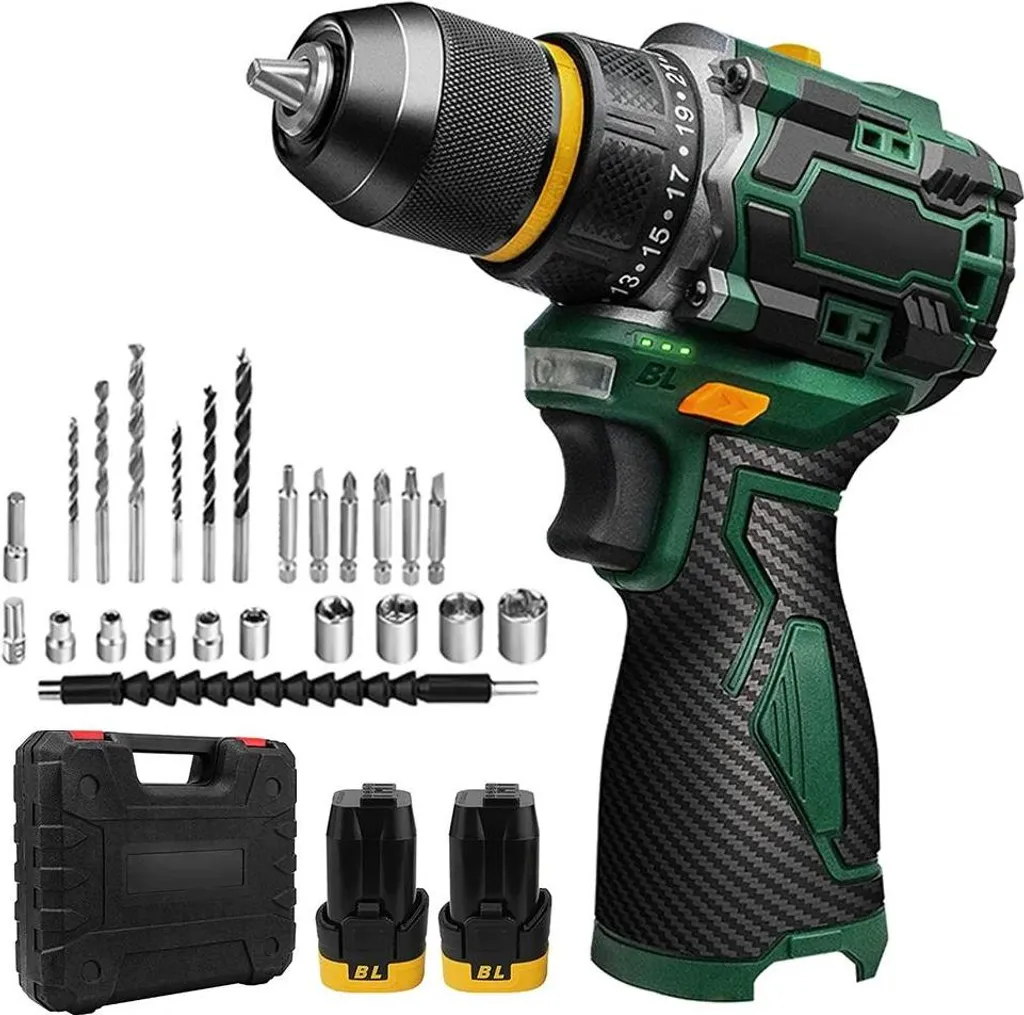 Avvitatore a Percussione 55Nm Brushless - Mandrino 10mm Senza Batteria