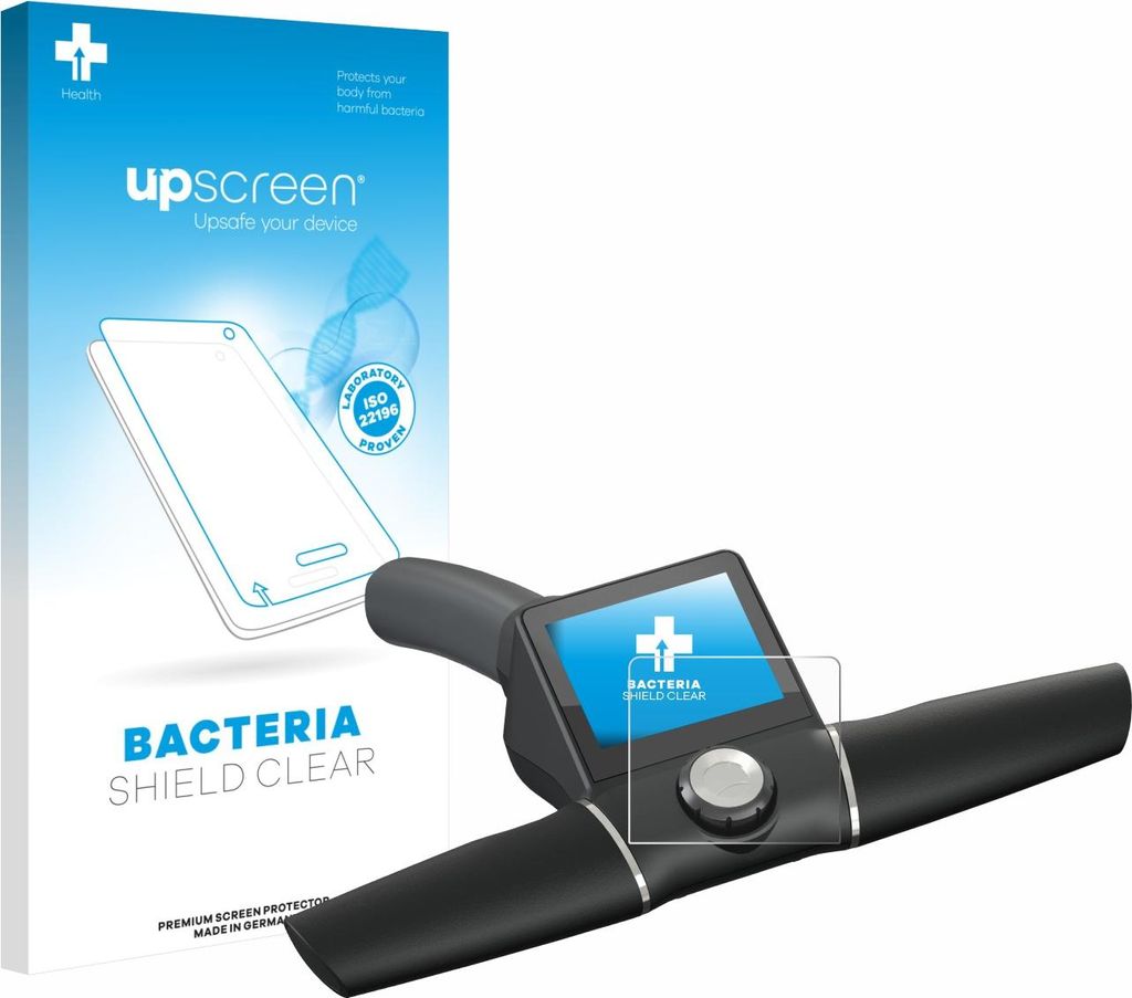 upscreen Schutzfolie für Motocaddy M7 GPS Remote Displayschutz Displayschutzfolie Folie Klar antibakteriell