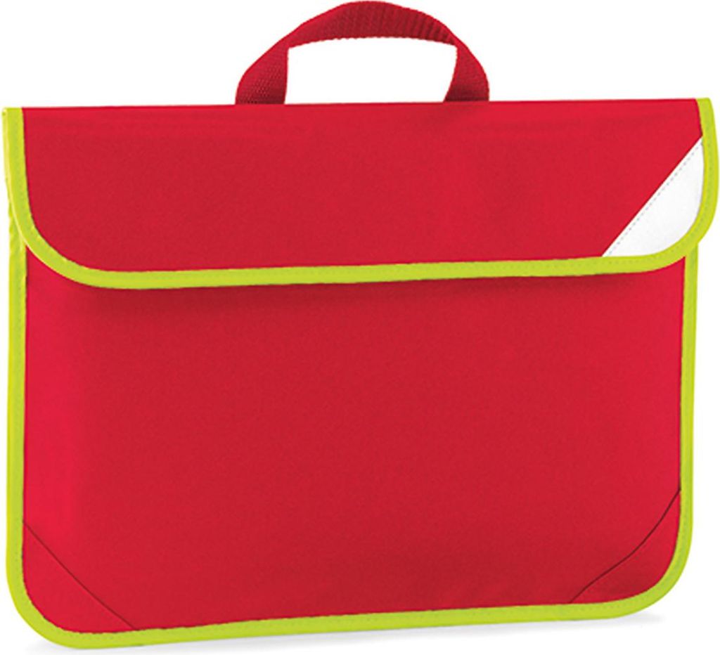 Quadra QD452 | Enhanced-Viz Dokumentenmappe/tasche | 38 x 28 cm - Farbe: Classic Red - Größe: 38 x 28 cm