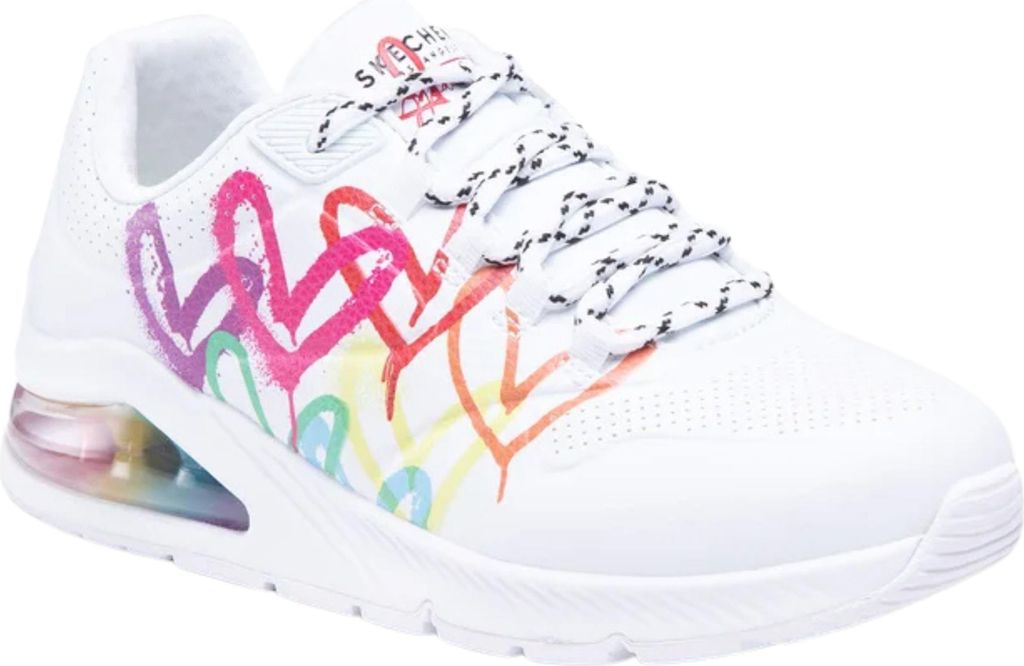 Skechers Damen Sportschuhe 155521-WHT Uno 2 weiß r. 35.5 Produktbild 