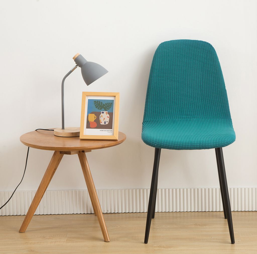 Topchances 1 Stück Shell Stuhlbezug , Stuhllehne mit hoher Rückenlehne Schutzhülle Schonbezug Elastic Chair Protector Sitzbezüge für Esszimmer...