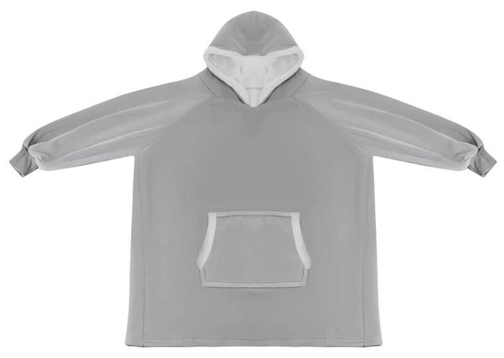 Ruhhy 24402 TV-hoodie XXL, grijs Productafbeelding 