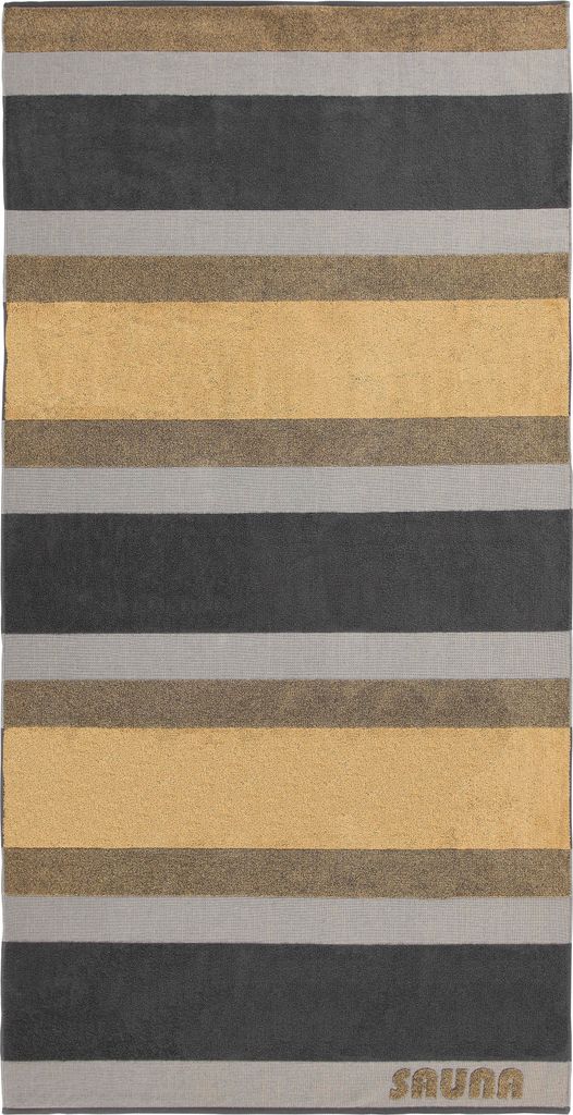 Dyckhoff Saunatuch XL Stripe gelb 100.0 x 200.0 cm (13359 53 200)