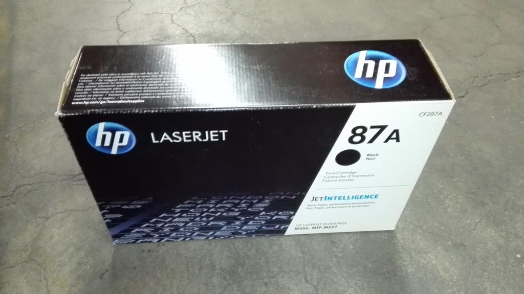HP Original 87A Schwarz LaserJet Tonerkartusche, 8550 Produktbild 