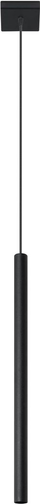 Hängeleuchte PASTELO 1 schwarz 1xG9 8W Stahl 100x8x8cm Produktbild 