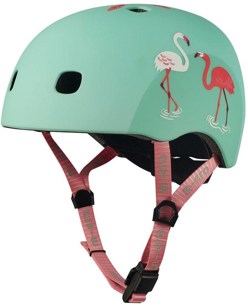 Micro cyklistická přilba Flamingo M s LED světlem pro děti Obrázek produktu 