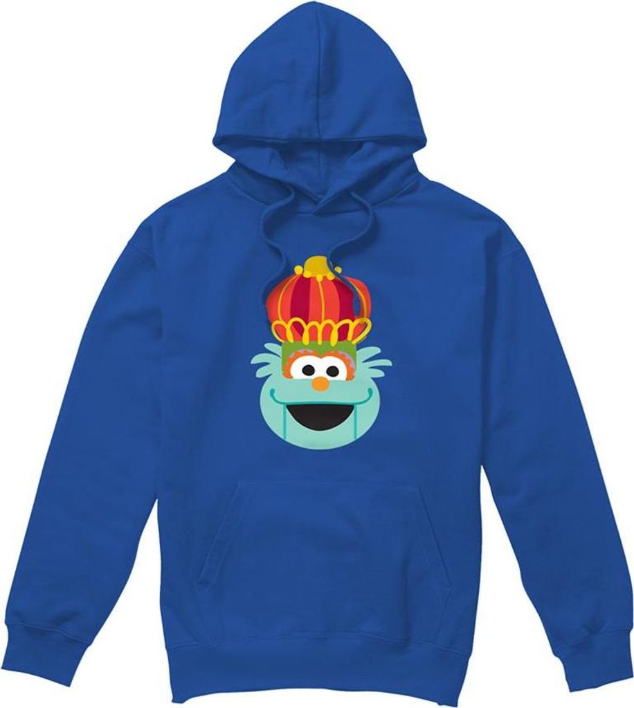 Sesame Street - Kapuzenpullover für Herren/Damen Uni, weihnachtliches Design TV26702 (S) (Königsblau)