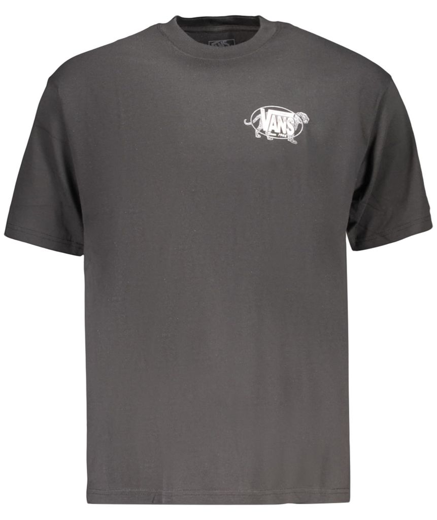 Stylisches Herren Kurzarm-Tshirt in Schwarz mit Rundhalsausschnitt