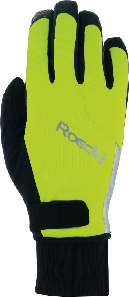Roeckl Villach 2 Winter-Fahrradhandschuh fluo yellow 9,0