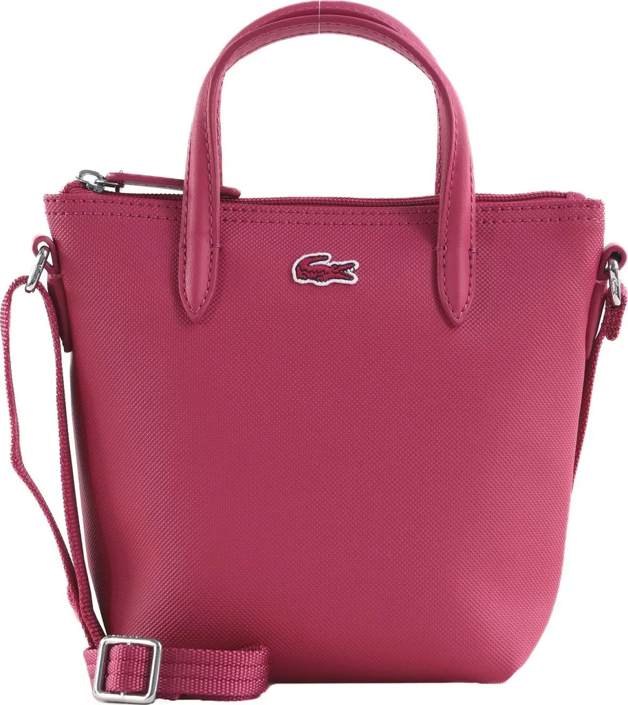 Sac shopping Lacoste rose Bigarreau - sac à main idéal pour le travail