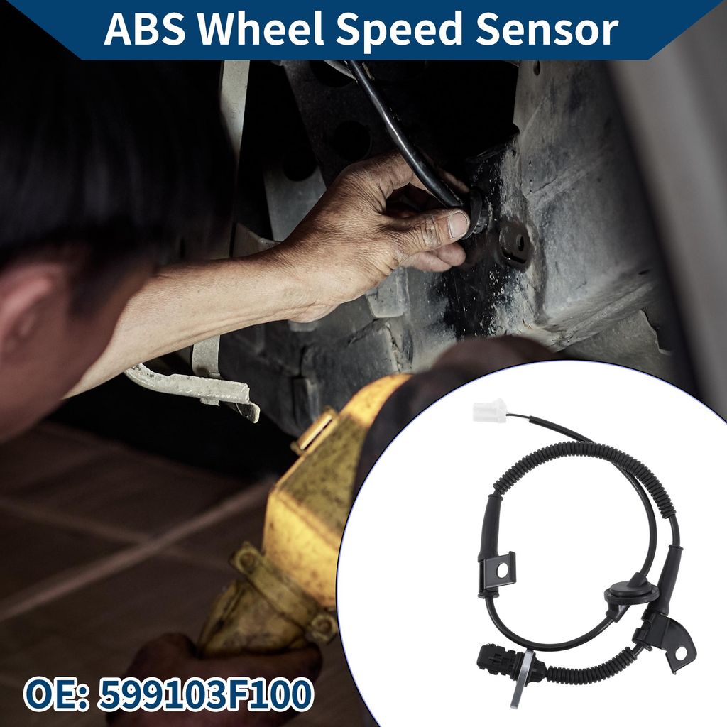 ABS Raddrehzahlsensor hinten links ABS Sensor Antiblockiersystem Sensor Nr. 599103F100 für Kia Amanti 2007-2009