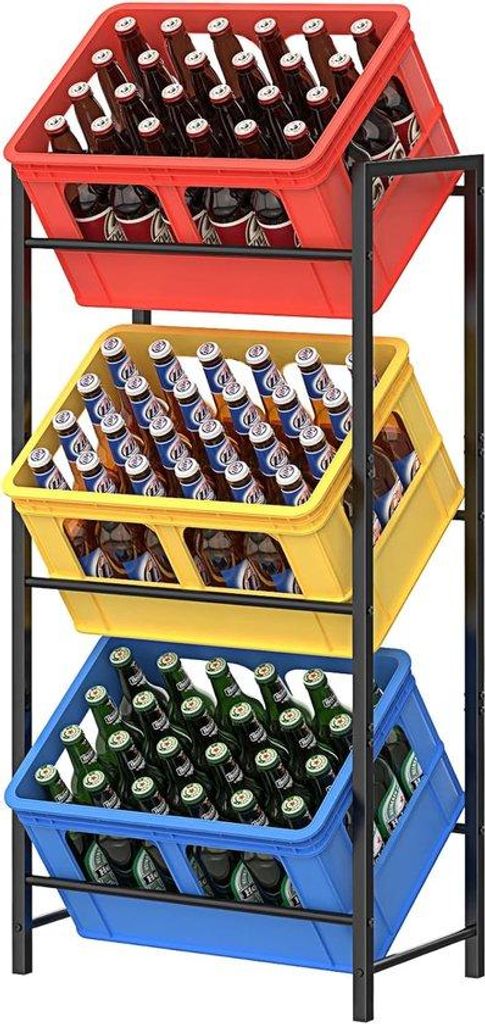 Kraftwagen für 3 Kisten - für Bier, Obst und Gemüse - 75 kg Tragfähigkeit