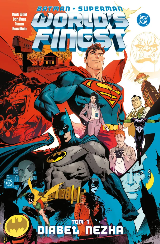 Livre Batman / Superman Nezha Devil pour compléter votre collection DC