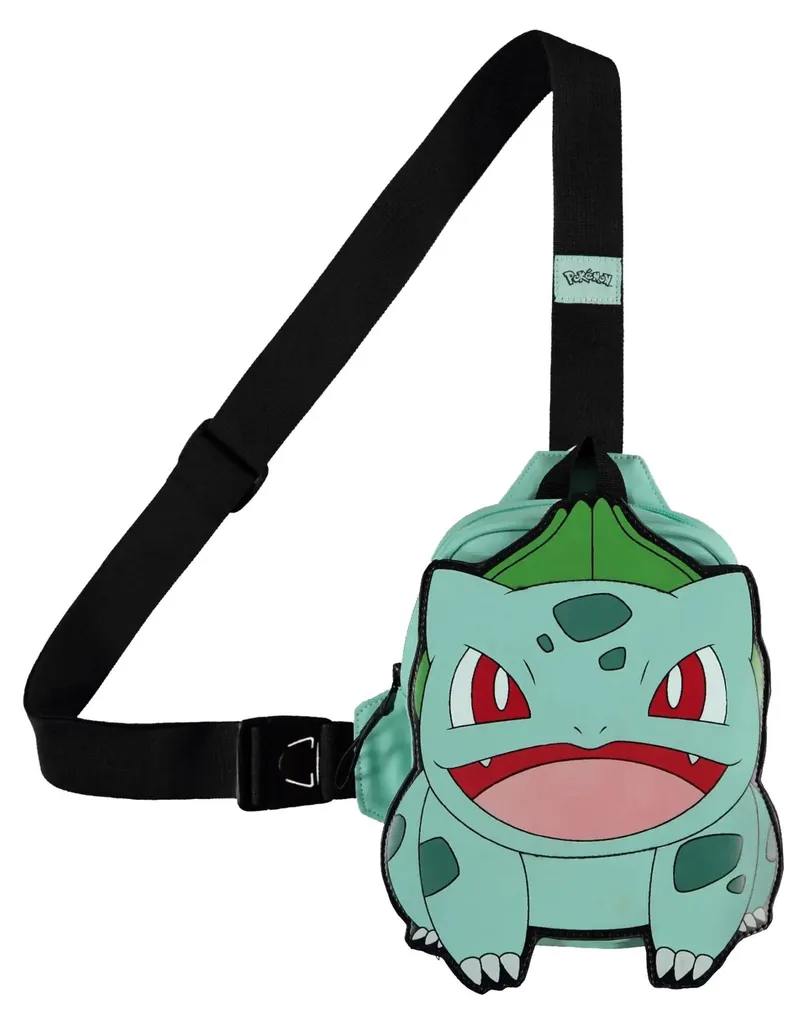 Pokémon Sac à bandoulière Bulbasaur - Besace Verte Design Bulbizarre