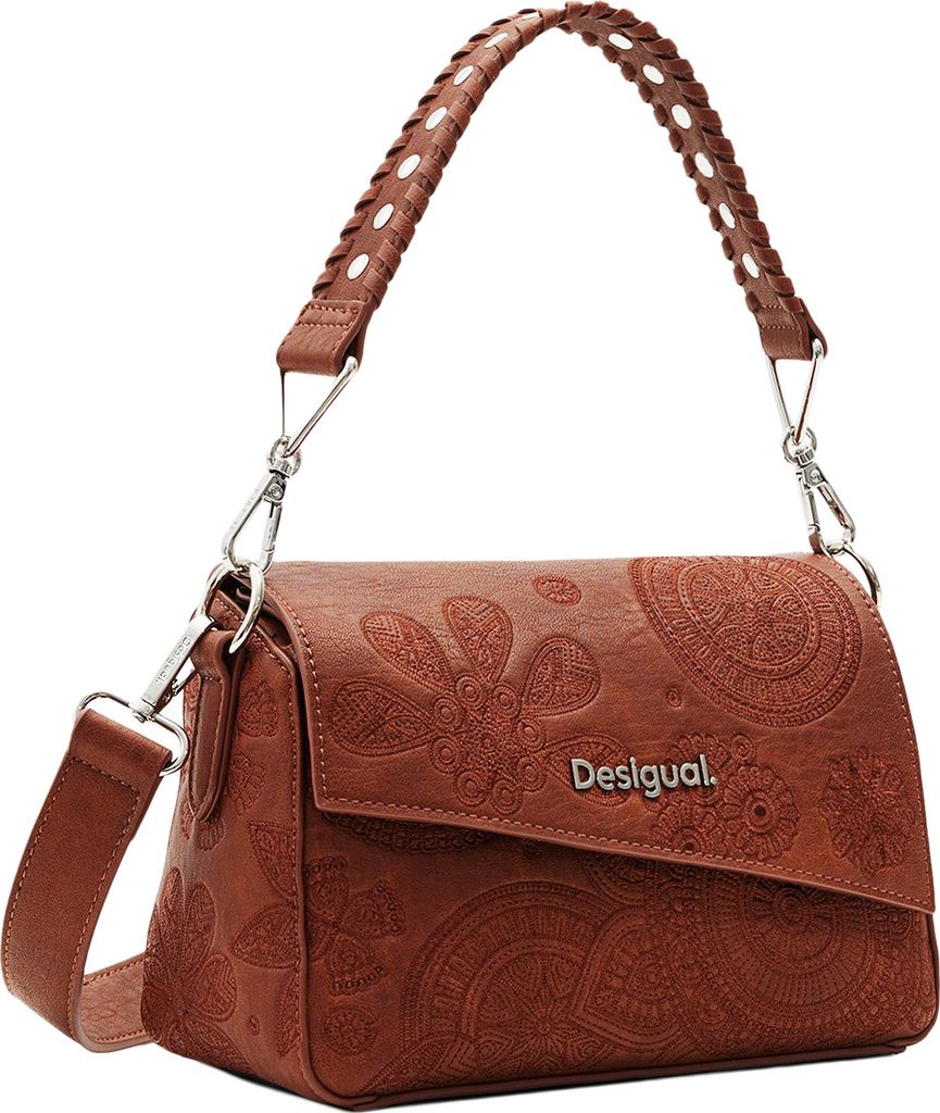 Desigual Damen Schultertasche Dejavu Phuket Mini Camel