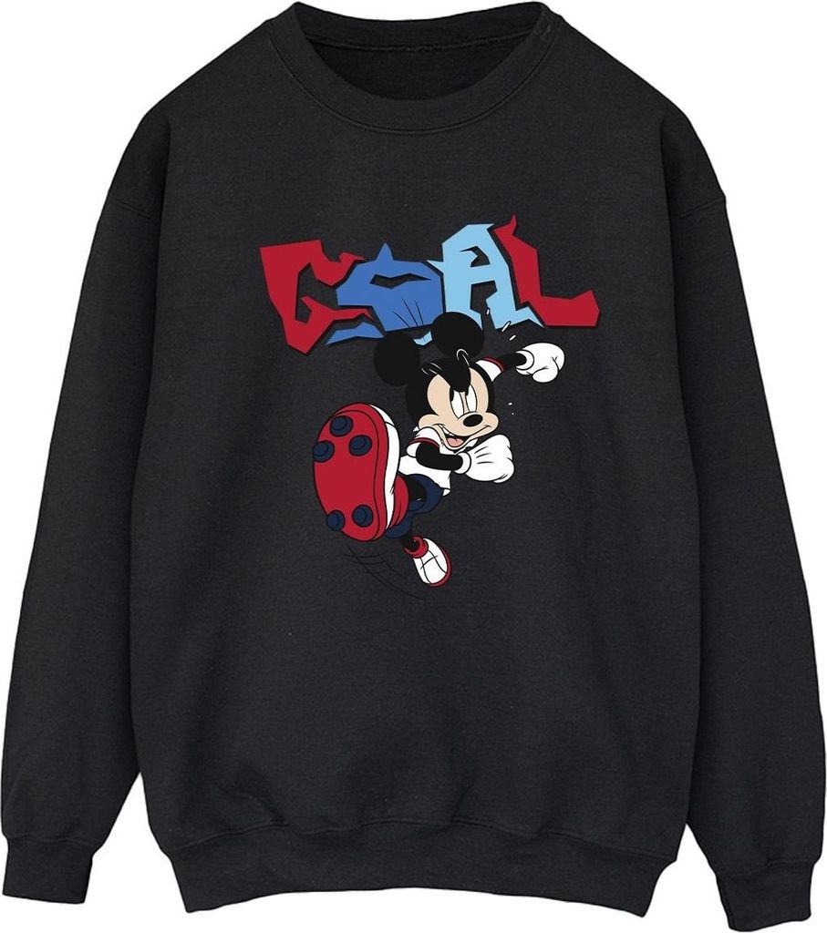 Disney - "Goal Striker" Sweatshirt für Damen BI28802 (L) (Schwarz)