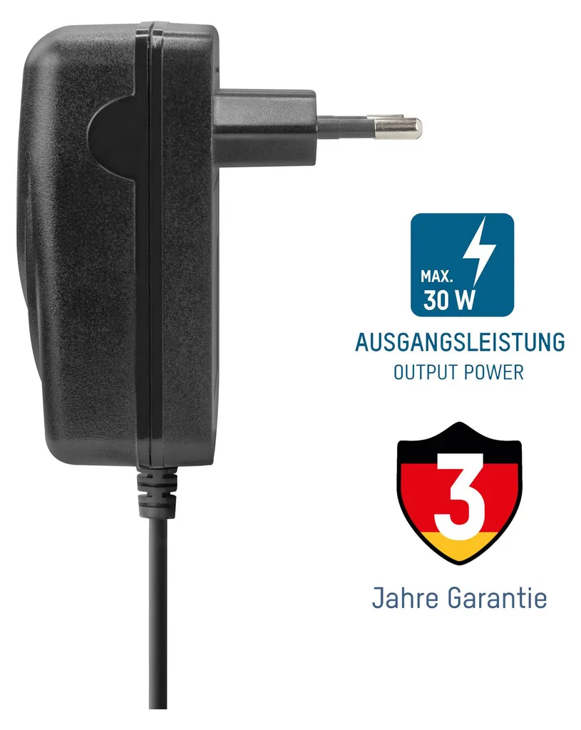 Alimentatore 12V ANSMANN per Router Fritz!Box 7590 e 7530 2.5A - 2