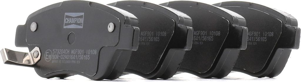 CHAMPION Bremsbeläge Satz Vorne Bremsklötze für OPEL Corsa D Schrägheck (S07) 573204CH
