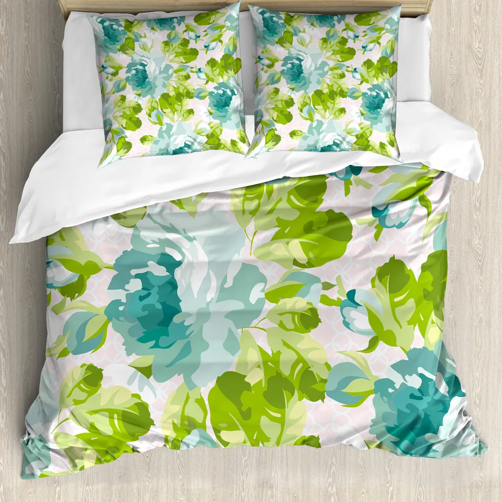 Set Letto ABAKUHAUS Professional Antiacaro 155x220 - Flora Shabby