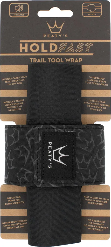 Sacoche à Outils de Cadre VTT Holdfast Trail Wrap Peaty's Coloris Noir