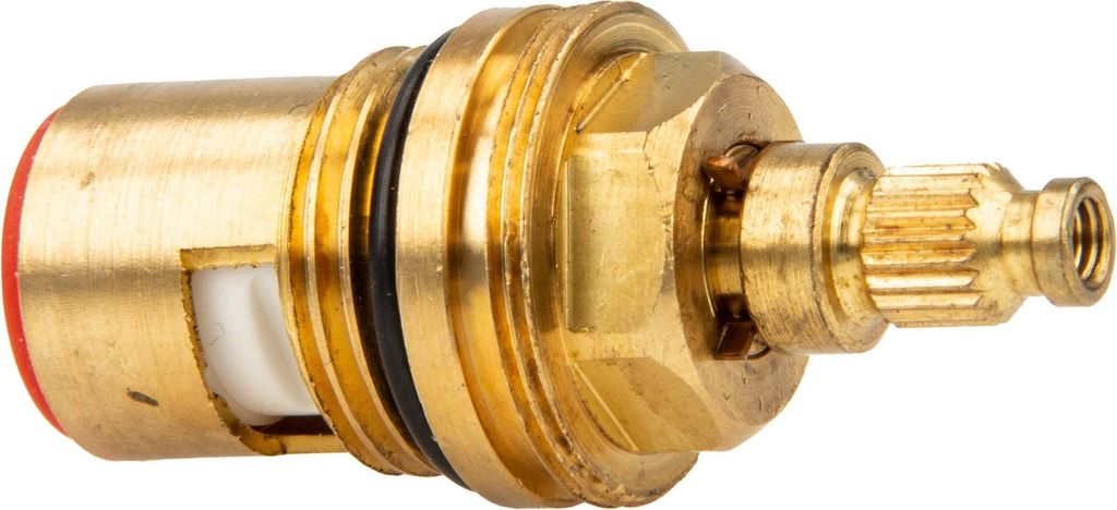 tecuro Keramik Oberteil Ventiloberteil 1/2 Zoll, 180°, linksschließend