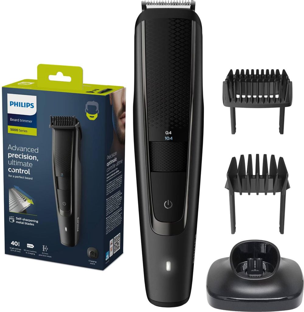 Philips BEARDTRIMMER Series 5000 BT5515/20 Trymer do brody, Zdjęcie produktu 