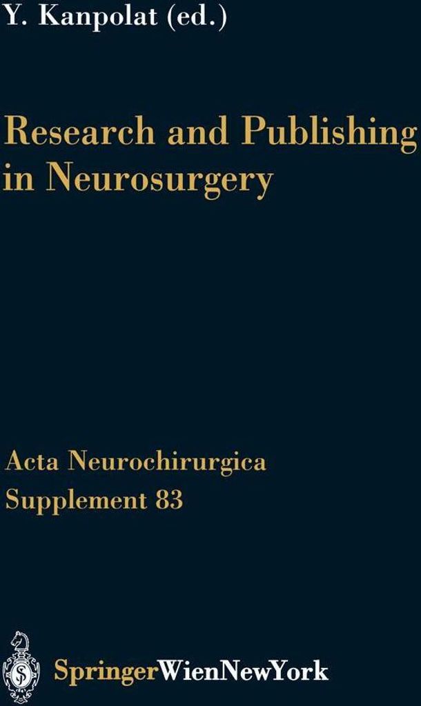 Research and Publishing in Neurosurgery
